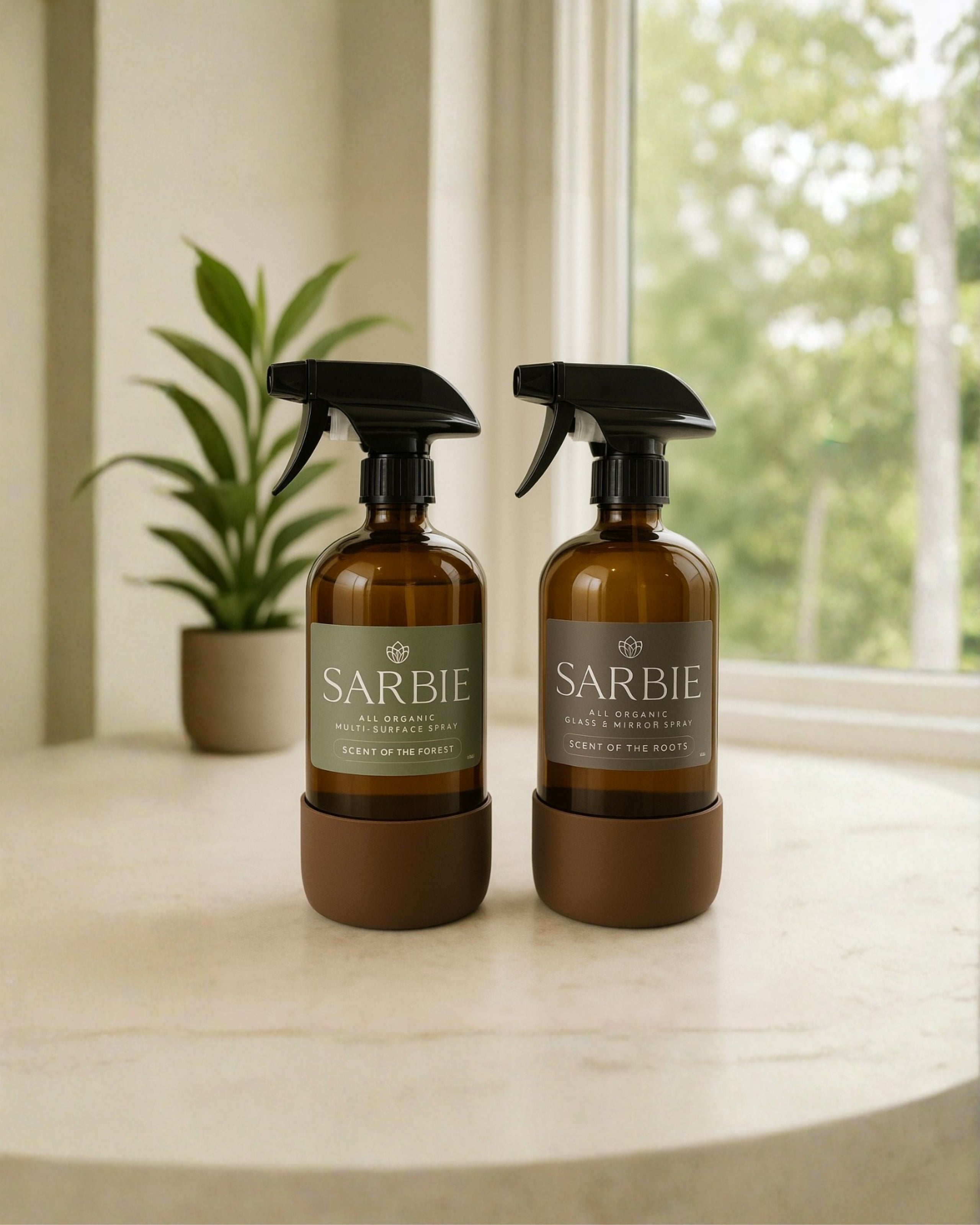Organic Glass and Mirror spray- 16oz.