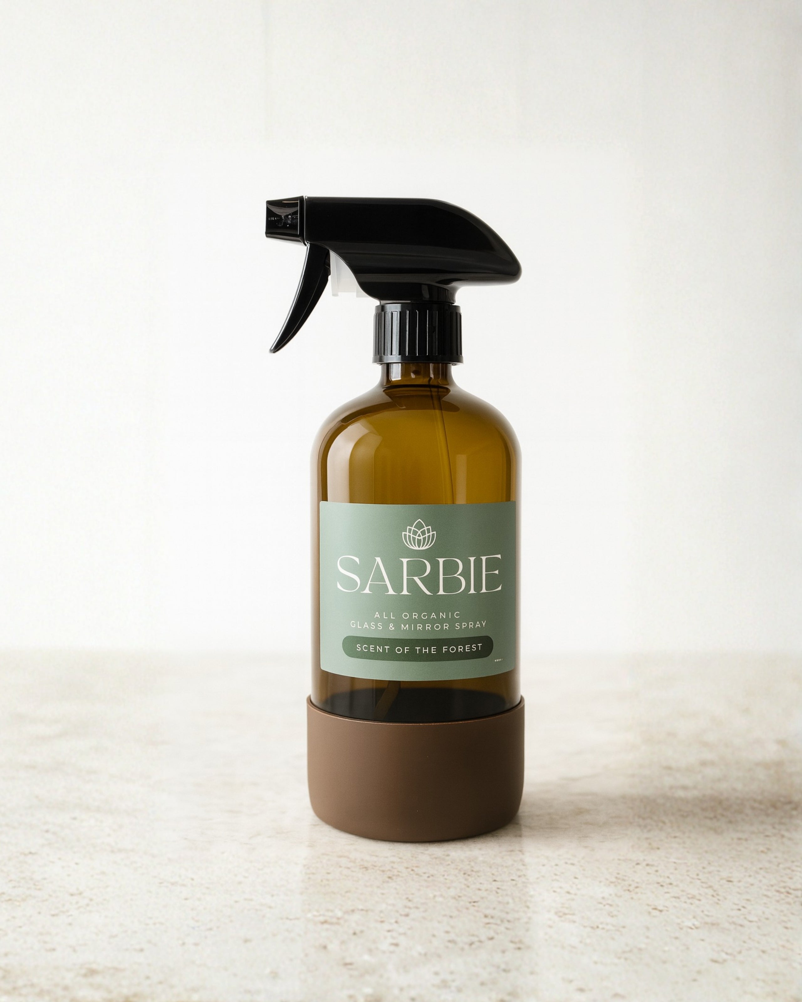 Organic Glass and Mirror spray- Scent of the Forest- 16oz.