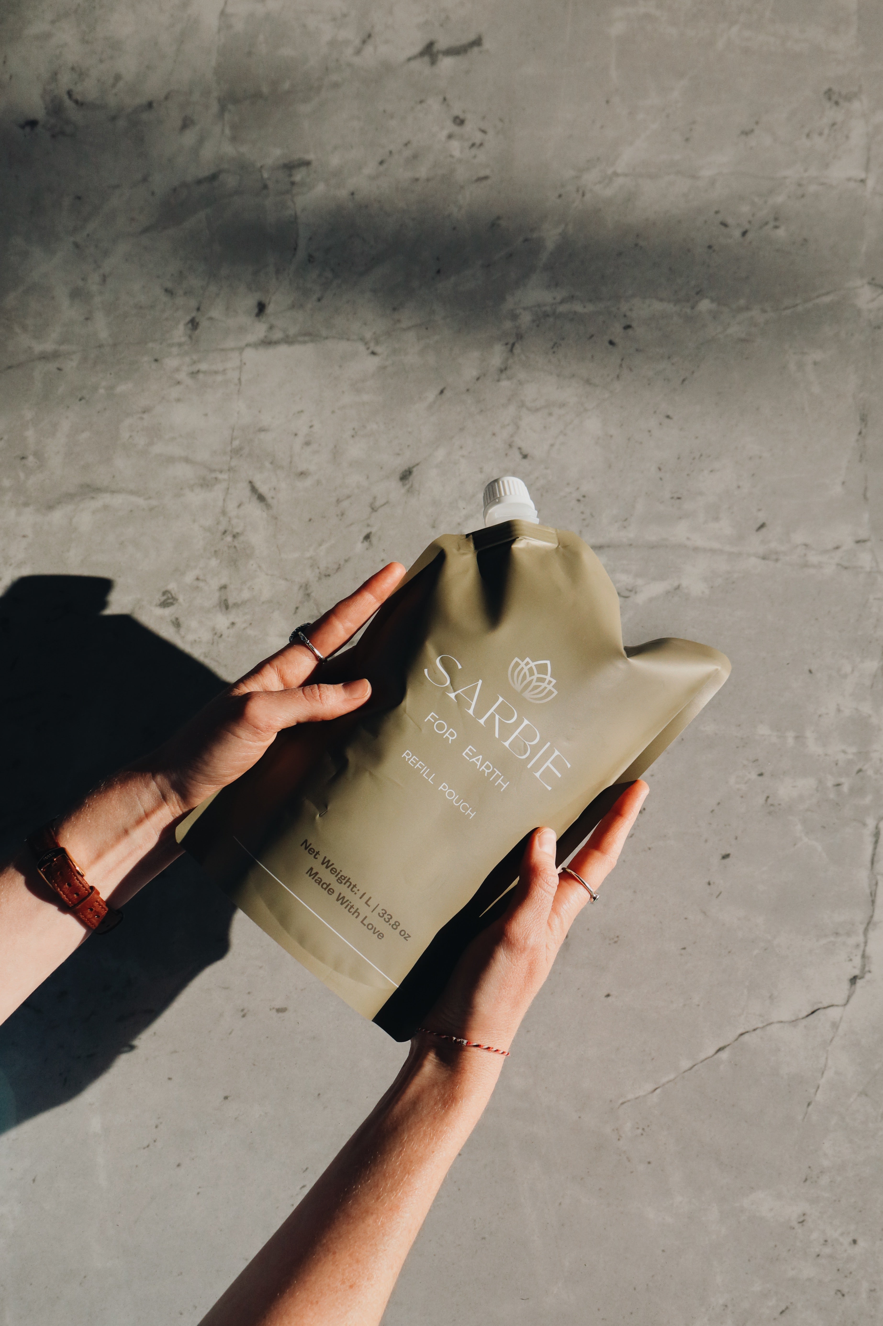 Refill Pouches - 33.8 oz / 1L.